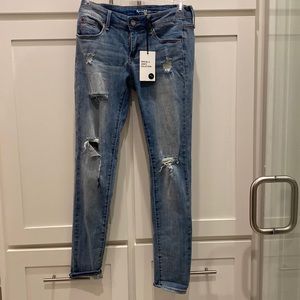 Special A districted jeans.